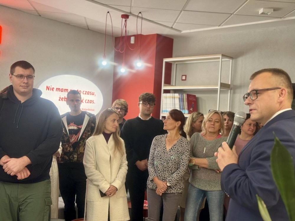 Official opening of the Student Zone at the University of Lodz Library