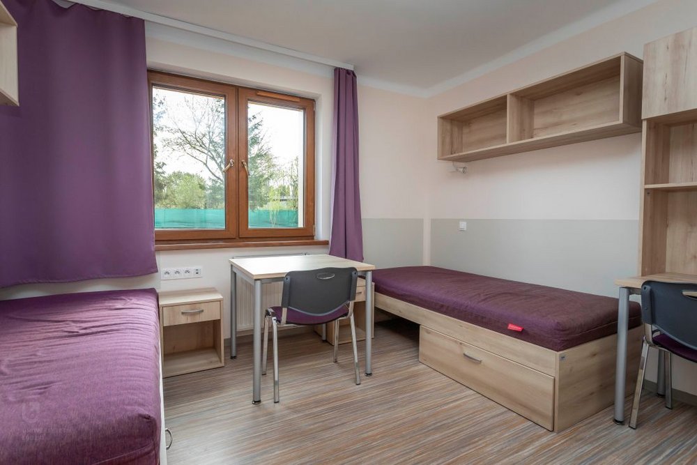 pokój 2 osobowy w domu studenta numer 9