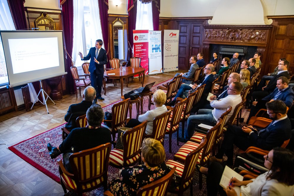 Ekspert dający wykład