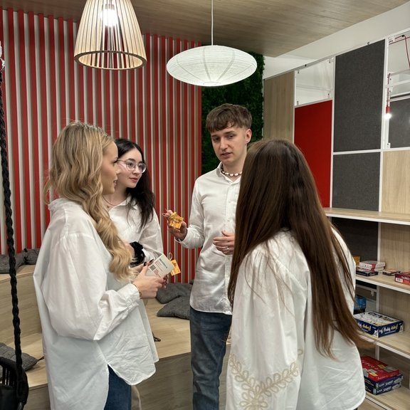 Student Zone at the University of Lodz Library