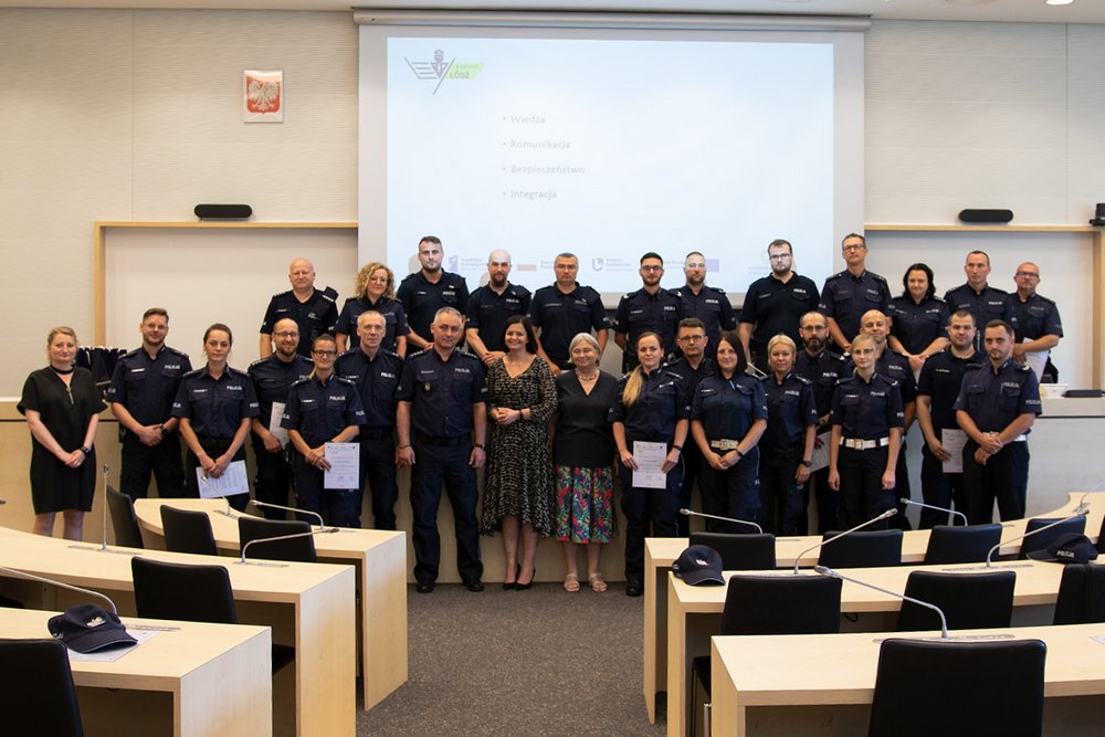 zakończenie akcji na wydziale