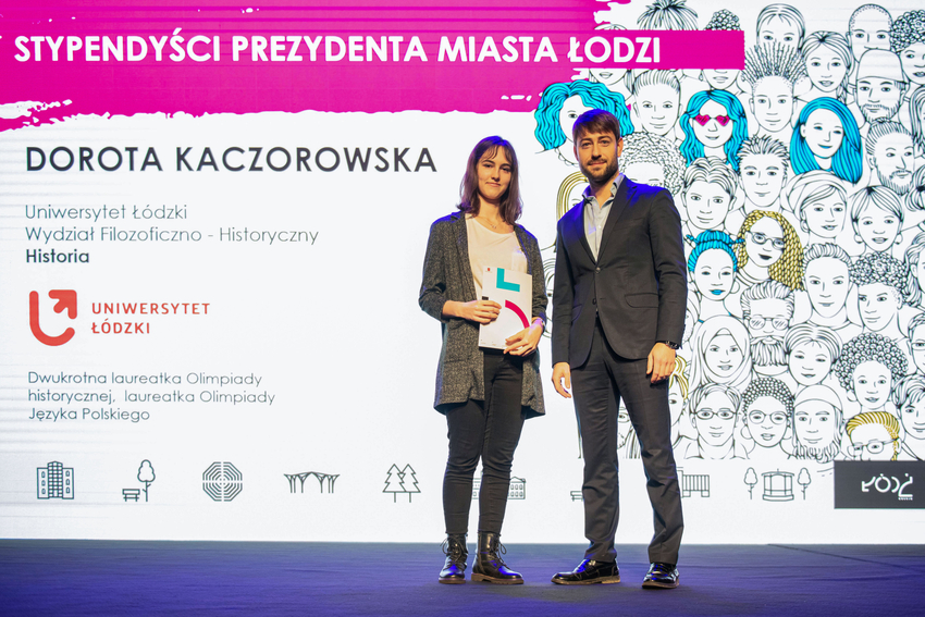 Stypendystka Młodzi w Łodzi