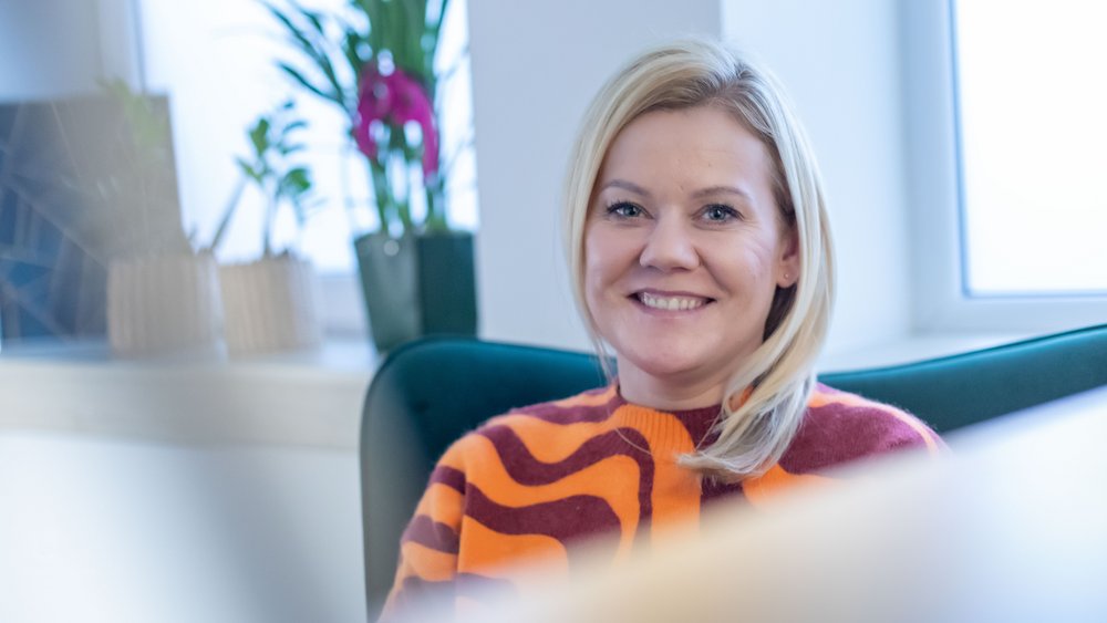 A portrait of prof. Monika Talarowska