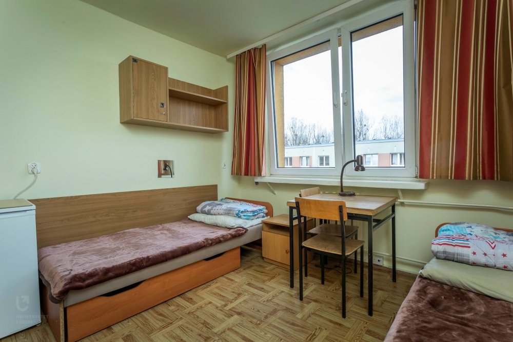 pokój 2 osobowy w 13 domu studenta