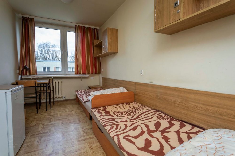 pokój 2 osobowy w 13 domu studenta