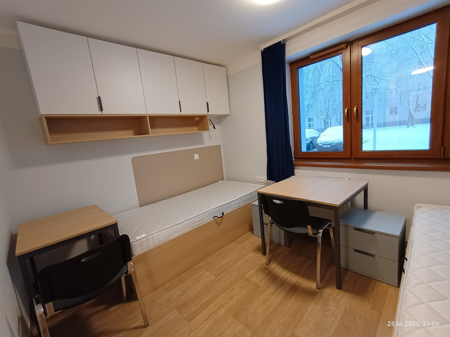 pokój 2 osobowy w 8 domu studenta