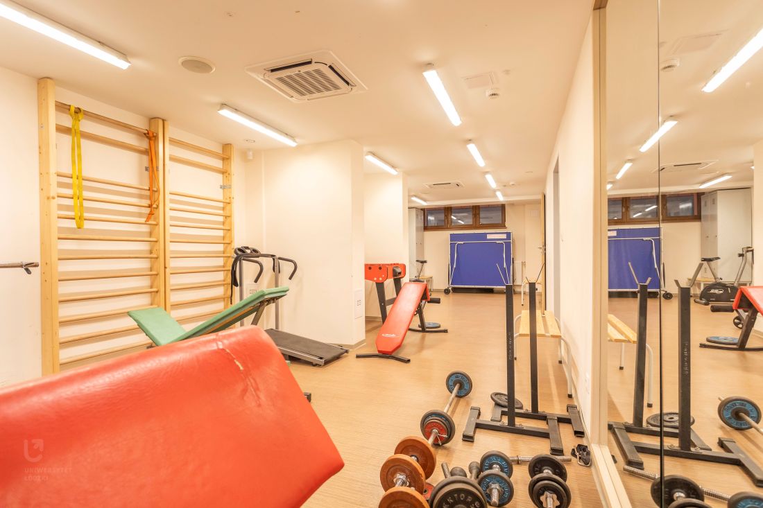 Gym in Dormitory No. 9